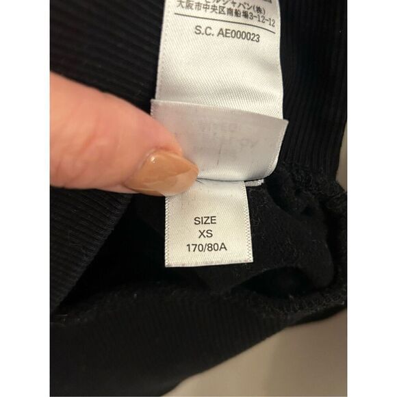 DIESEL HOODED S-ALBY SWEATSHIRT XS Graphic Logo Black - Picture 8 of 11